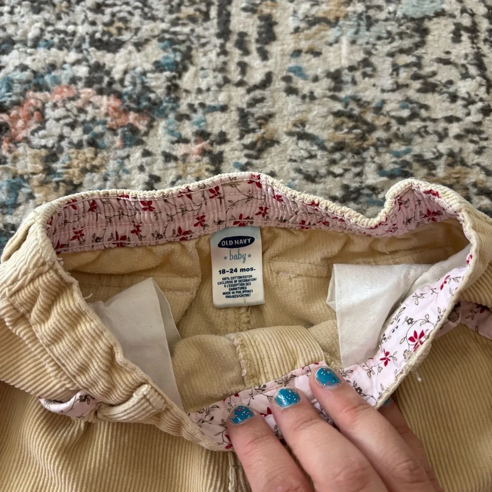 vintage old navy corduroy pants for baby